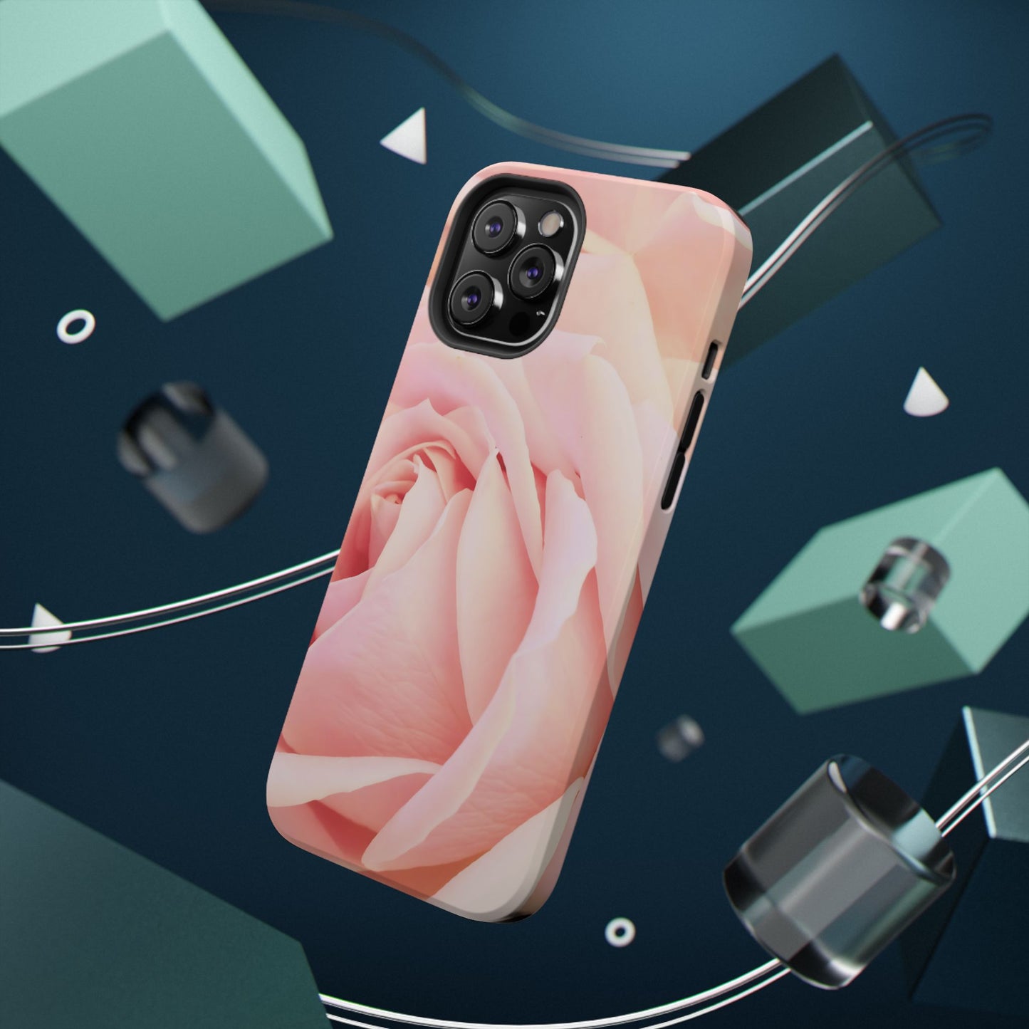 Wireless-Charging Compatible Case – A Mother’s Rose Embrace