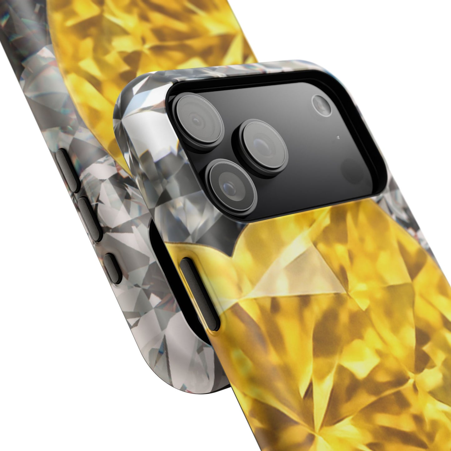 Impact-Resistant Phone Case – Heart of Gold
