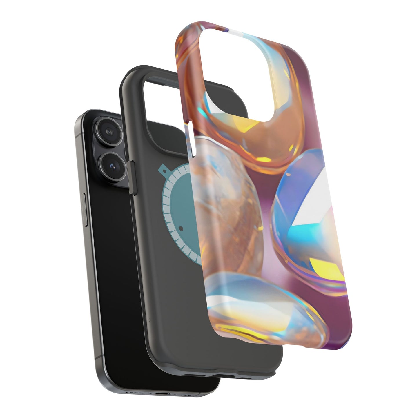 Wireless-Charging Compatible Case – Glass Candy
