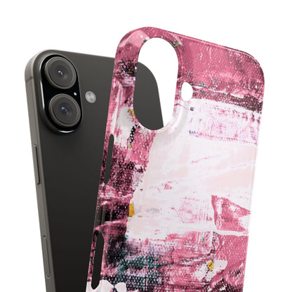 Slim Phone Case – Faded Cranberry – Compatible with iPhone 11–17 Series