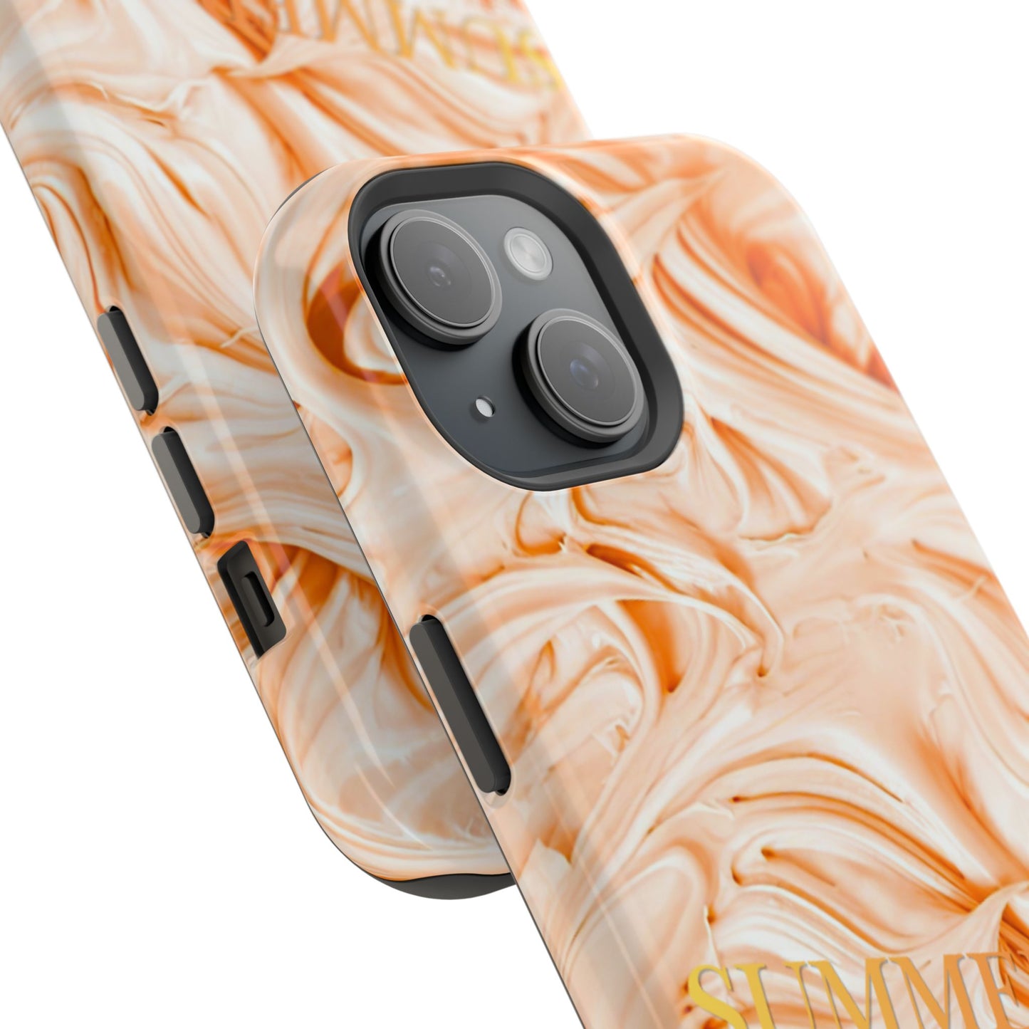 Wireless-Charging Compatible Case – Peach Sorbet