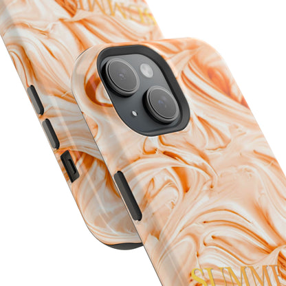 Wireless-Charging Compatible Case – Peach Sorbet