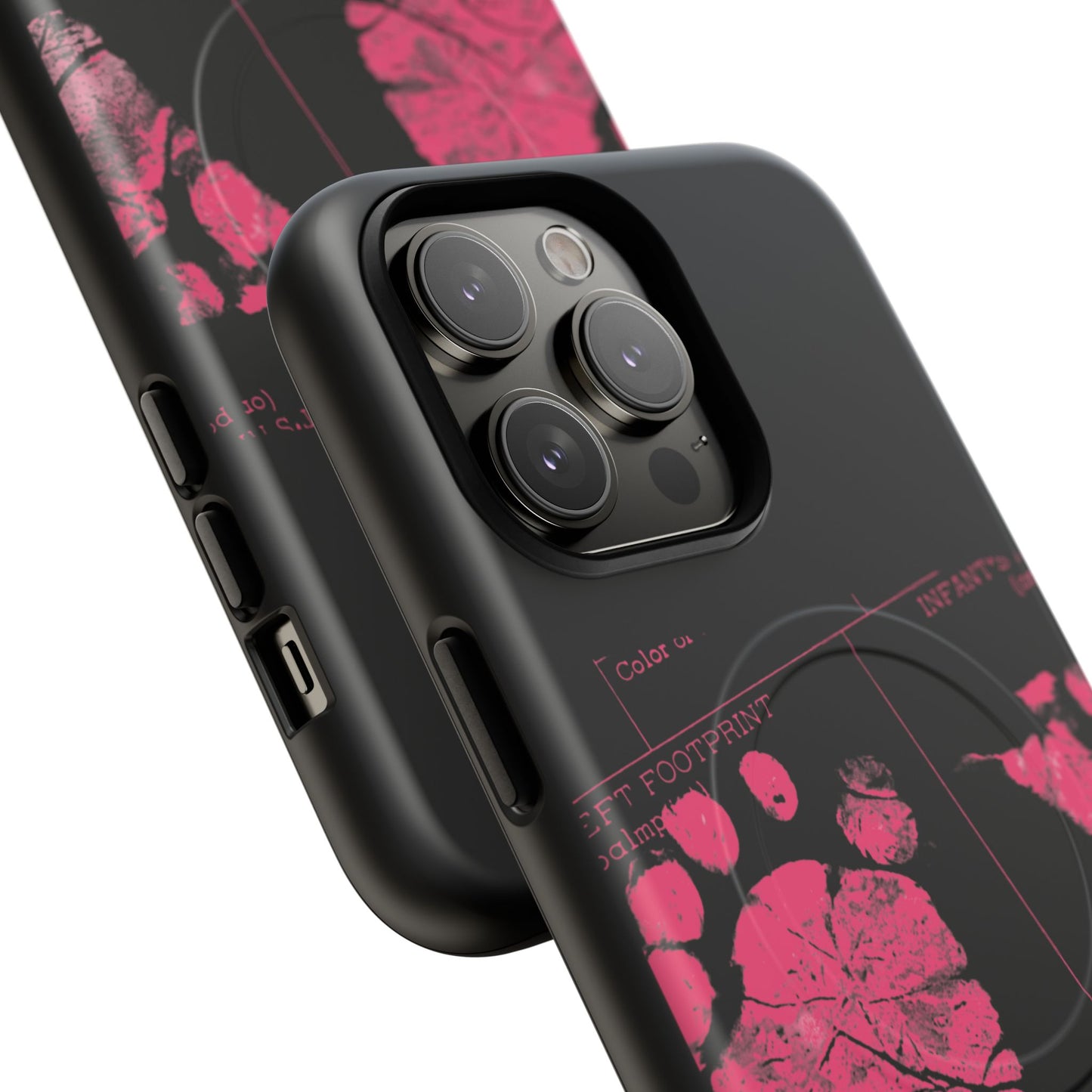 Protective Magnetic Phone Case – Mom’s Little Pink Footprints