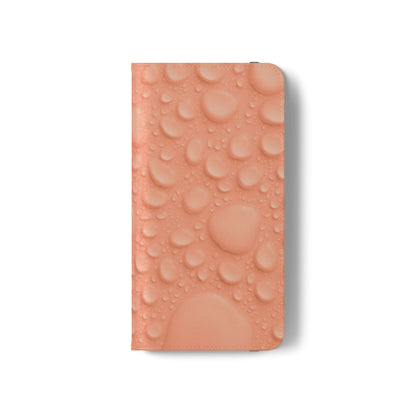 Flip Case - Apricot Rain