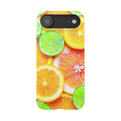 Slim Phone Case – Sunkissed Citrus