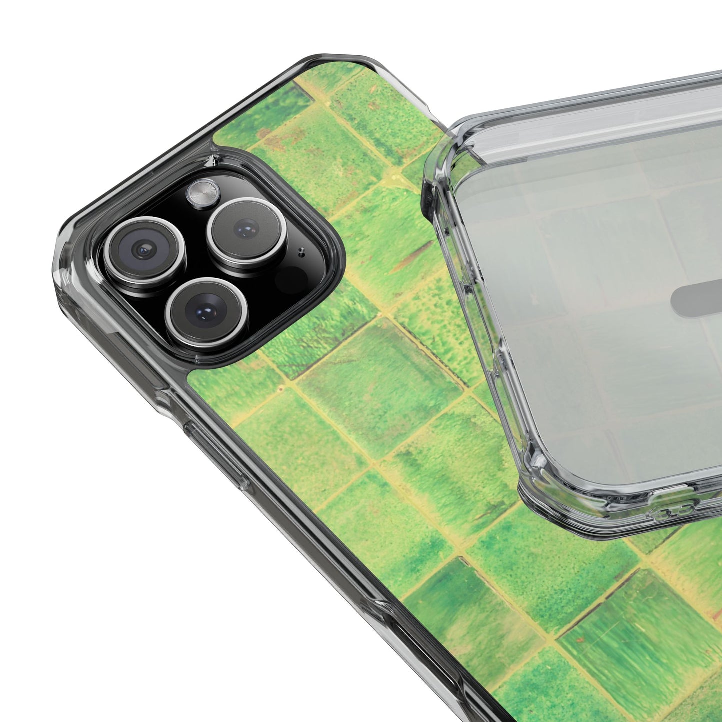 Clear Magnetic Phone Case – Mosaic Mode