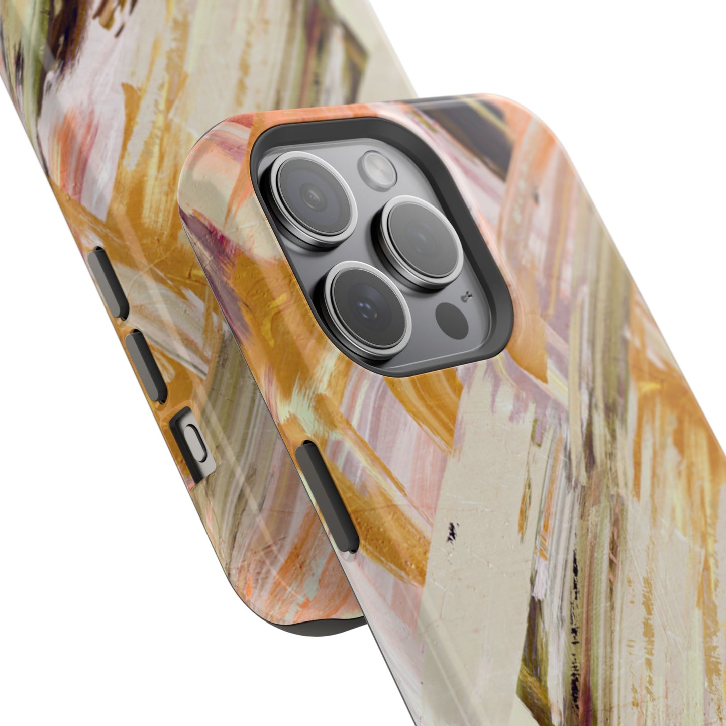 Impact-Resistant Phone Case – Brush & Bronze