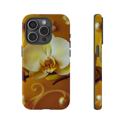 Protective Phone Case – Amber Orchid