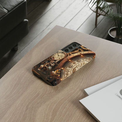 Protective Phone Case – Clockwork Cottontail
