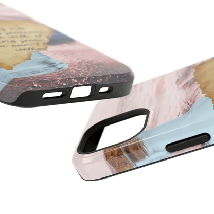 Impact-Resistant Phone Case – Written in the Tide – Compatible with iPhone 11–17 & Samsung Galaxy S22–S26 Series