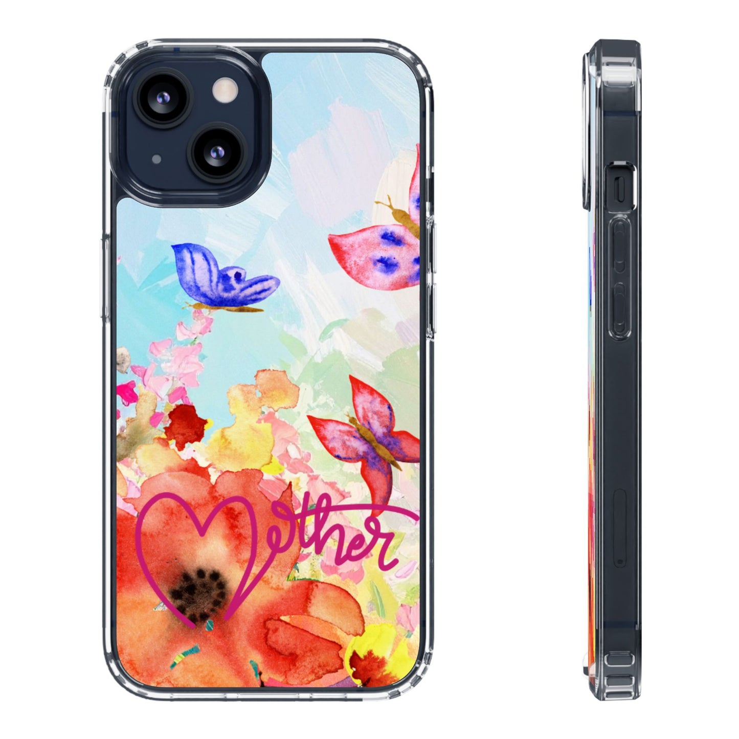 Clear Phone Case – Mother’s Flutter