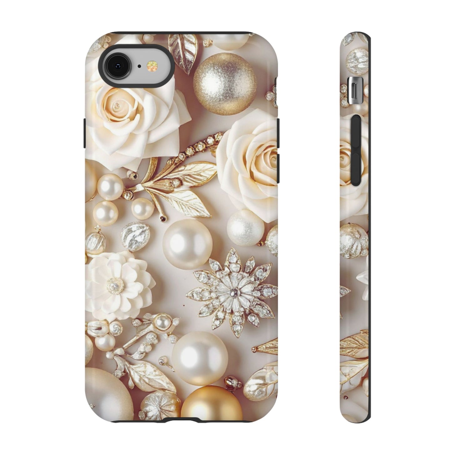 Protective Phone Case – Ivory Opulence