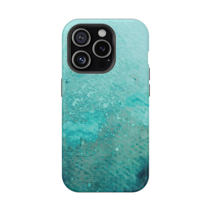 Wireless-Charging Compatible Case – Sea Glass