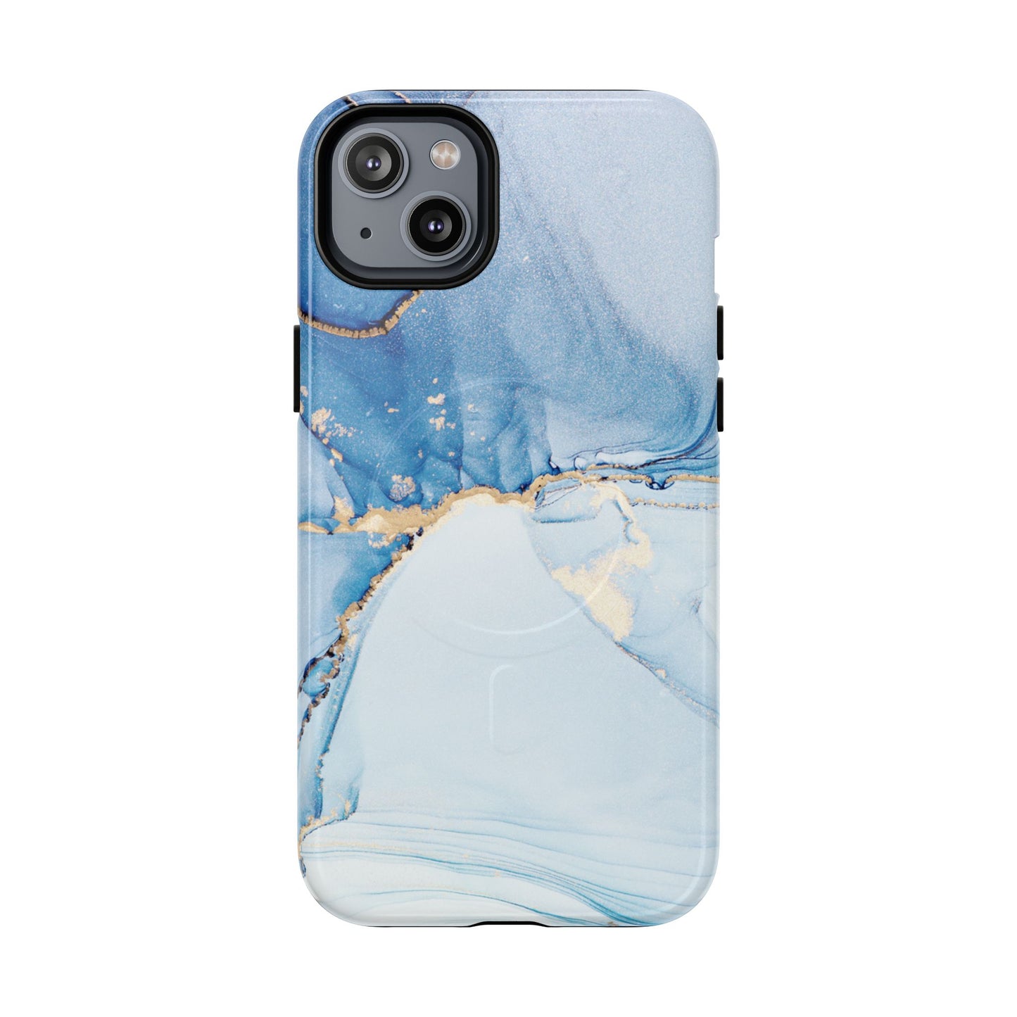 Protective Magnetic Phone Case – Blue Agate