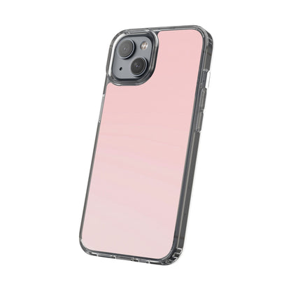 Clear Phone Case – Soft Blush