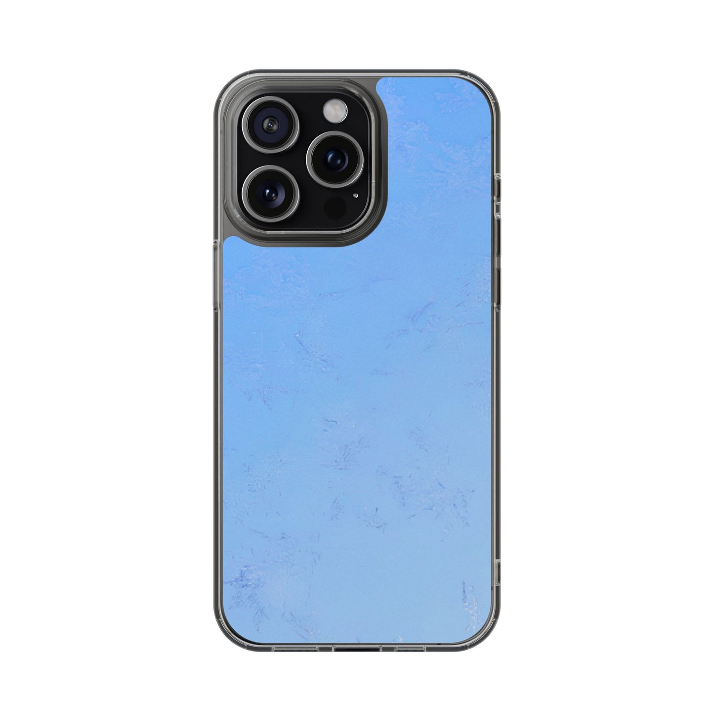 Clear Phone Case – Azure Fade