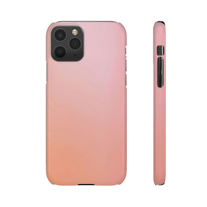 Snap Phone Case – Peachy Calm
