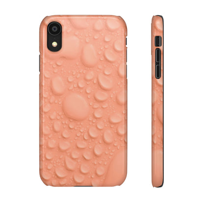 Snap Phone Case – Apricot Rain