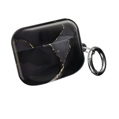Earbud Case Cover – Obsidian Vein