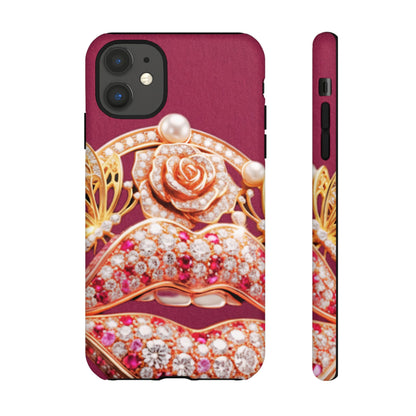 Protective Phone Case – Kiss of Gold