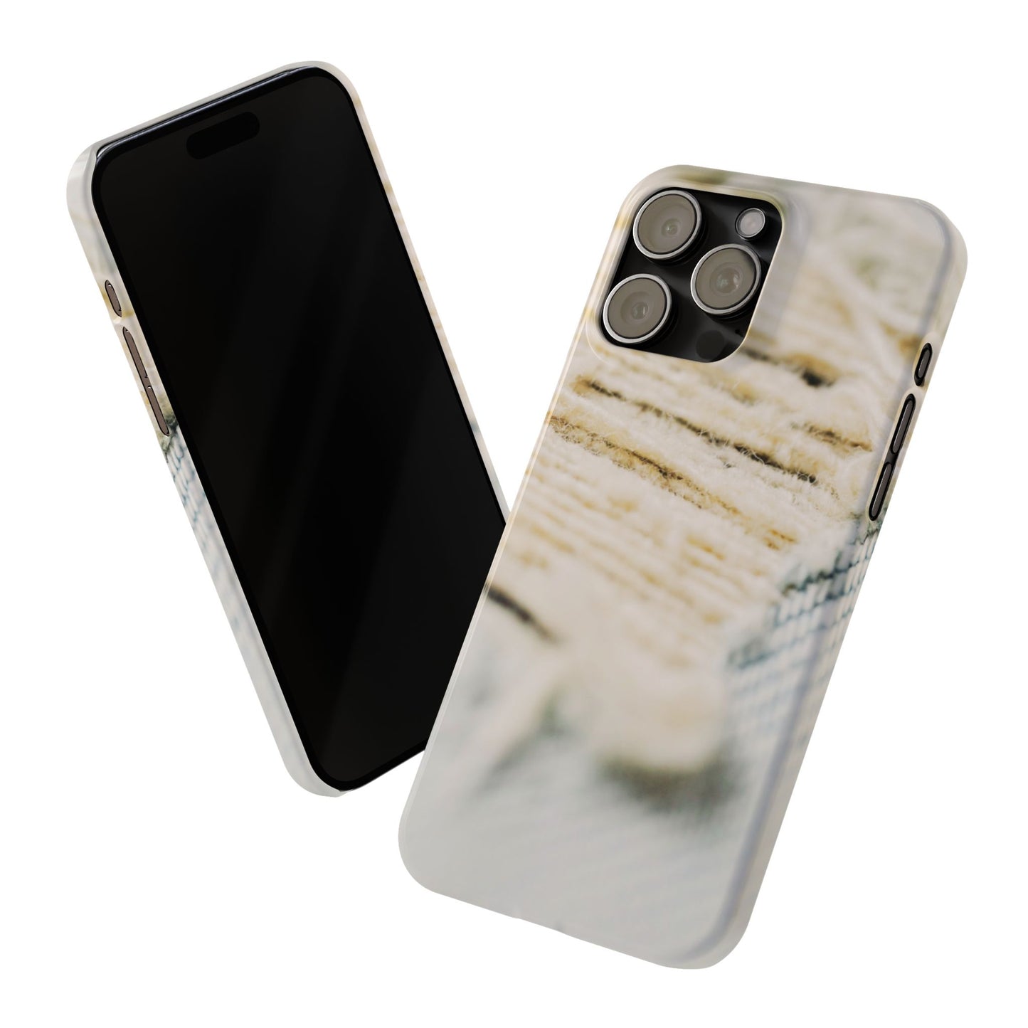 Slim Phone Case – Woven Warmth