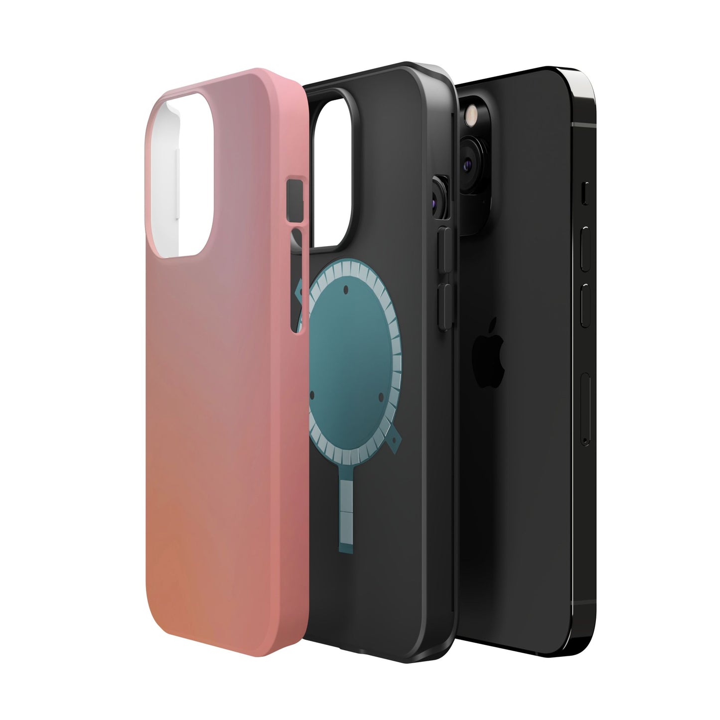 Wireless-Charging Compatible Case – Peachy Calm