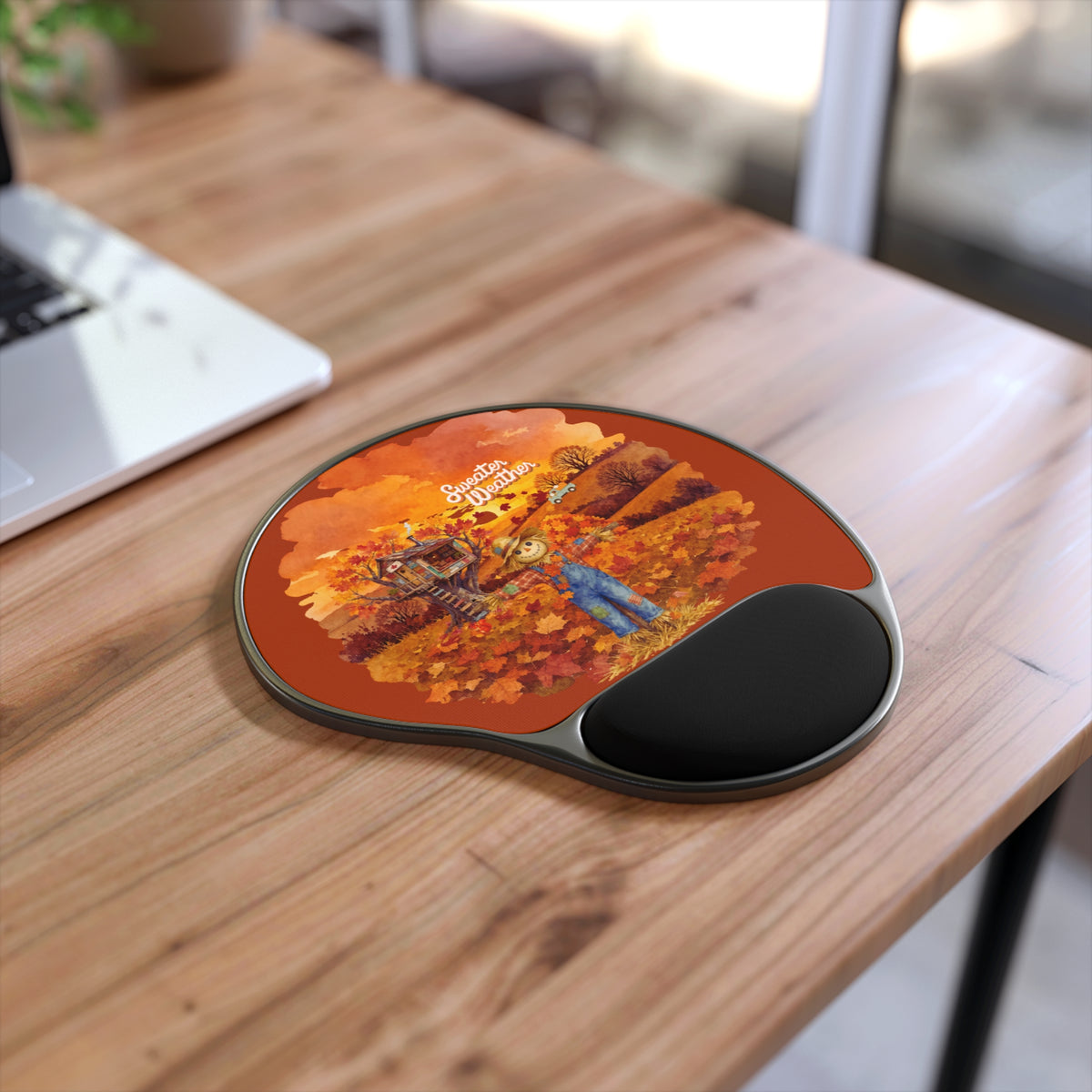 Mouse Pad With Wrist Rest