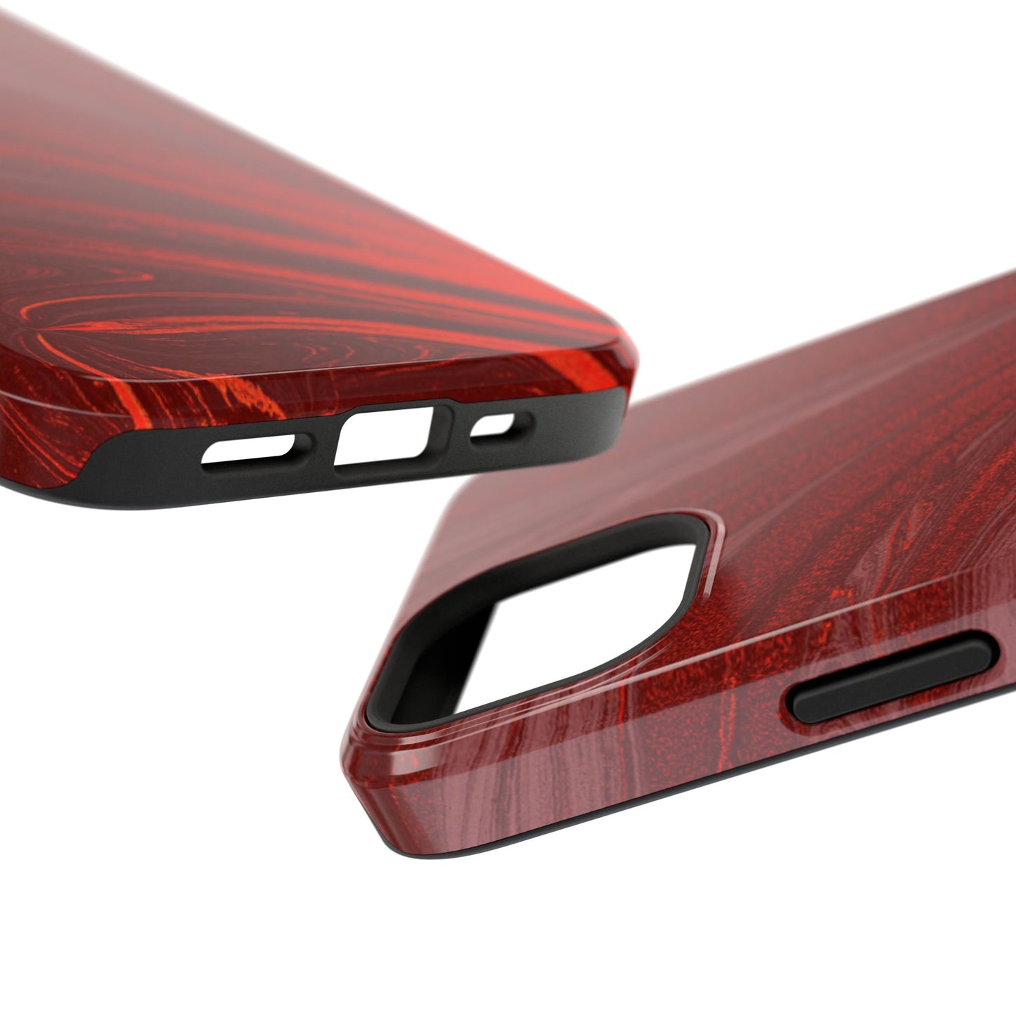 Impact-Resistant Phone Case — Crimson Current