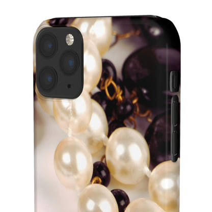 Snap Phone Case – Noir Pearl