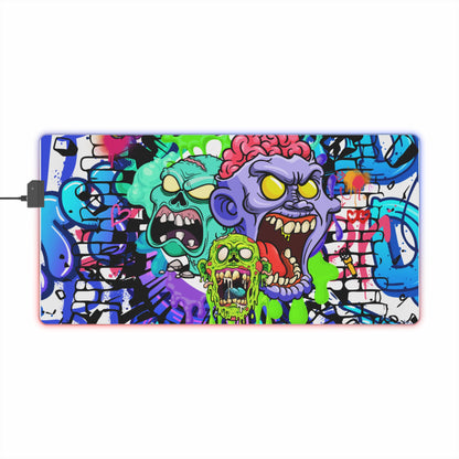 Gaming LED Desk Mat – Dead Loud