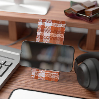 Phone Stand – Spiced Plaid