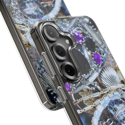 Clear Phone Case – Chrome Jewel