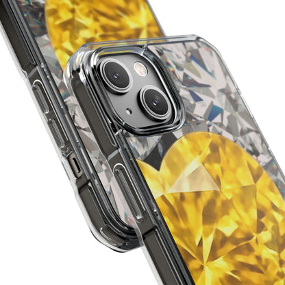 Clear Magnetic Phone Case – Heart of Gold