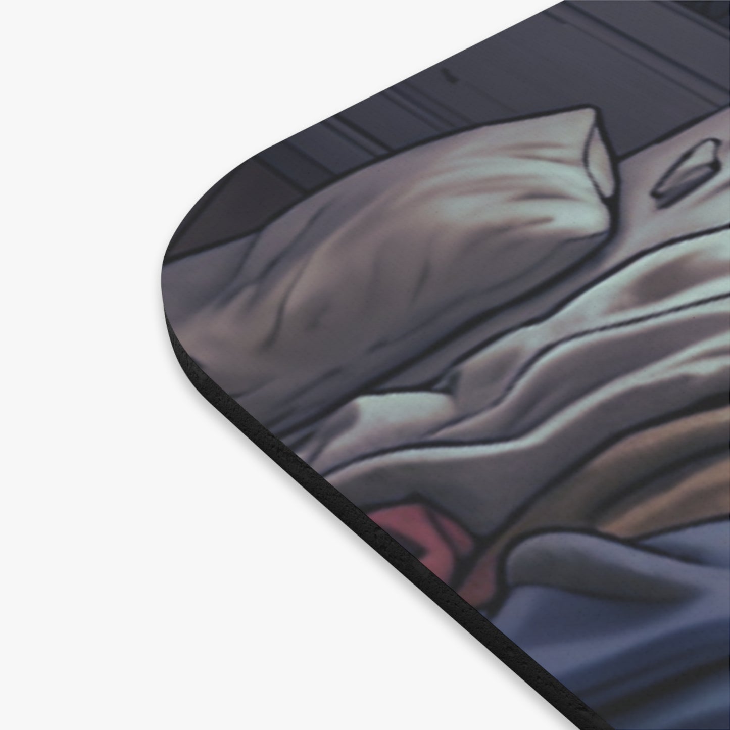 Zombie Girl Desk Mouse Pad — Cute Cartoon Horror Gaming Mousepad