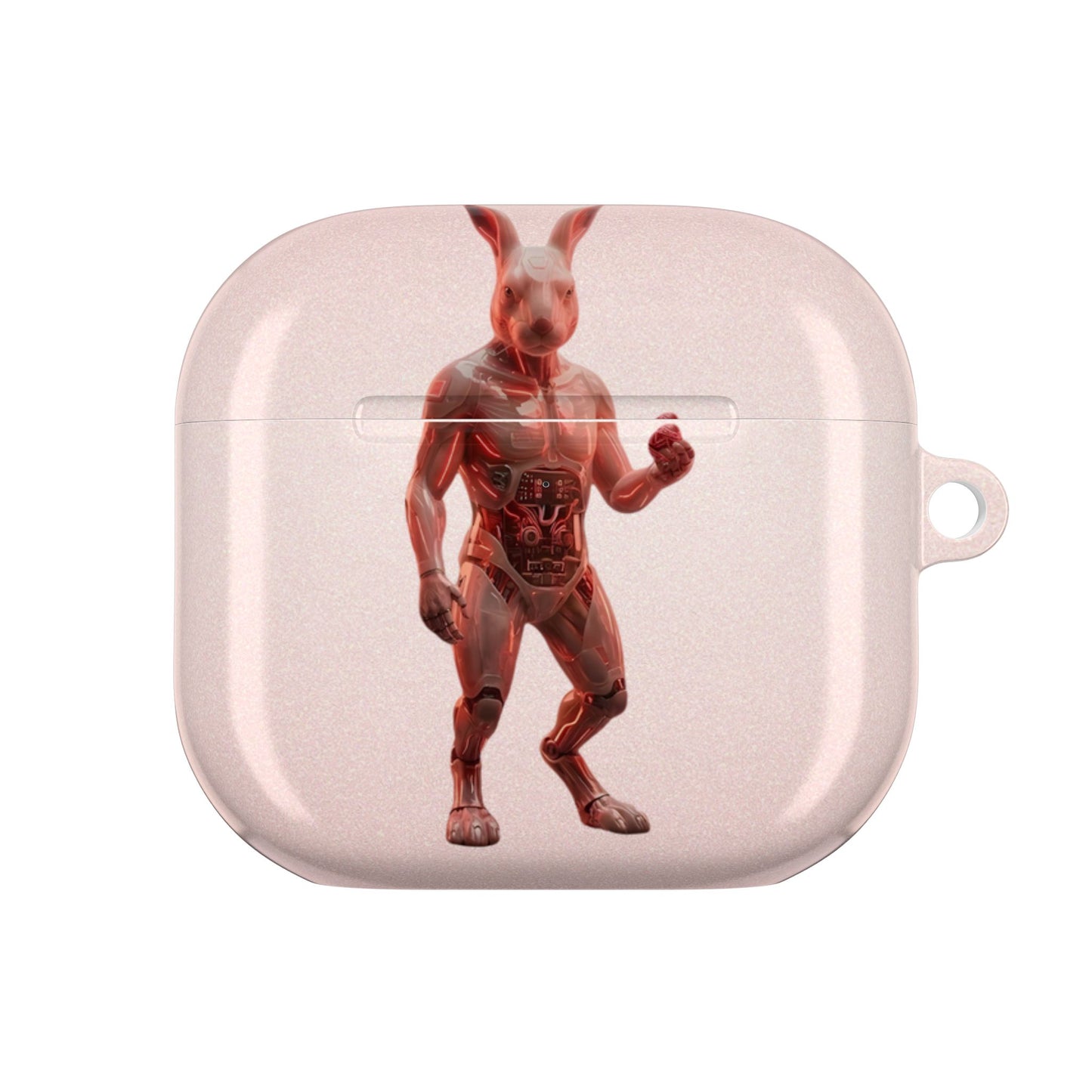 Earbud Case Cover – Cyber Bunny