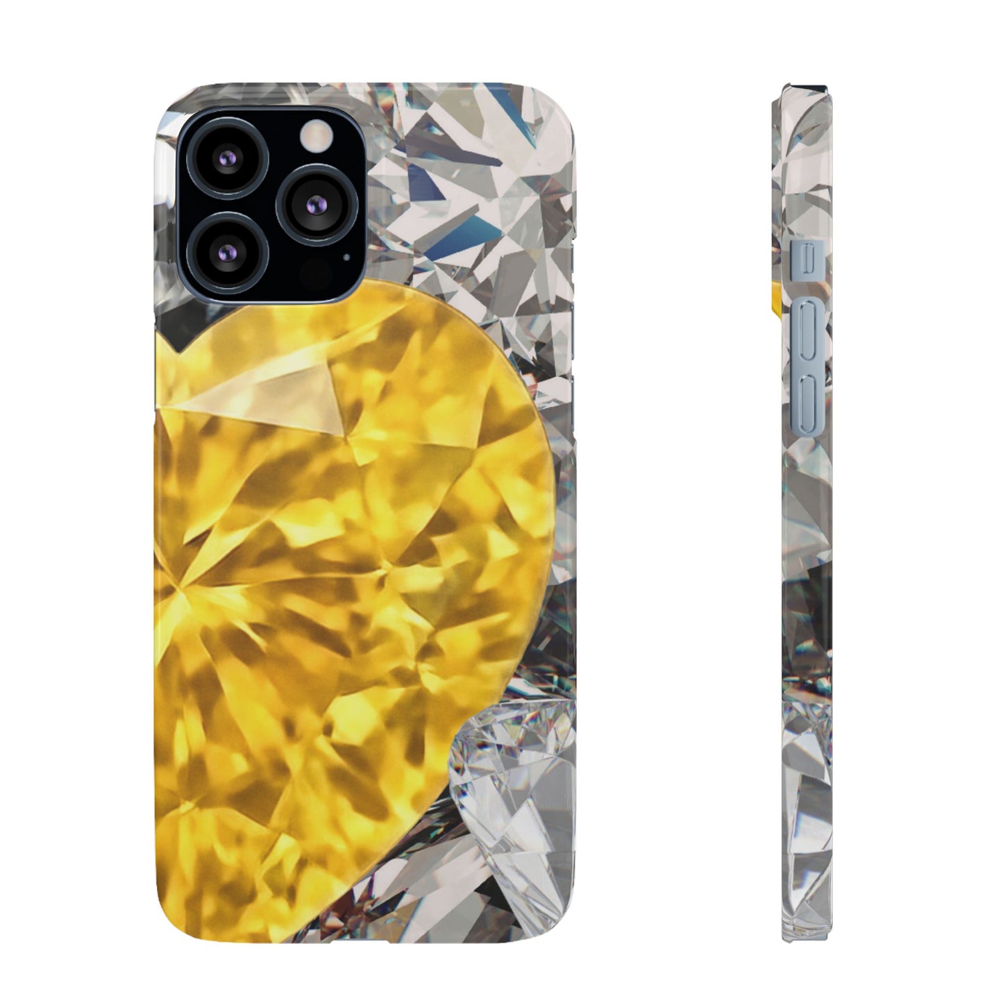 Snap Phone Case – Heart of Gold