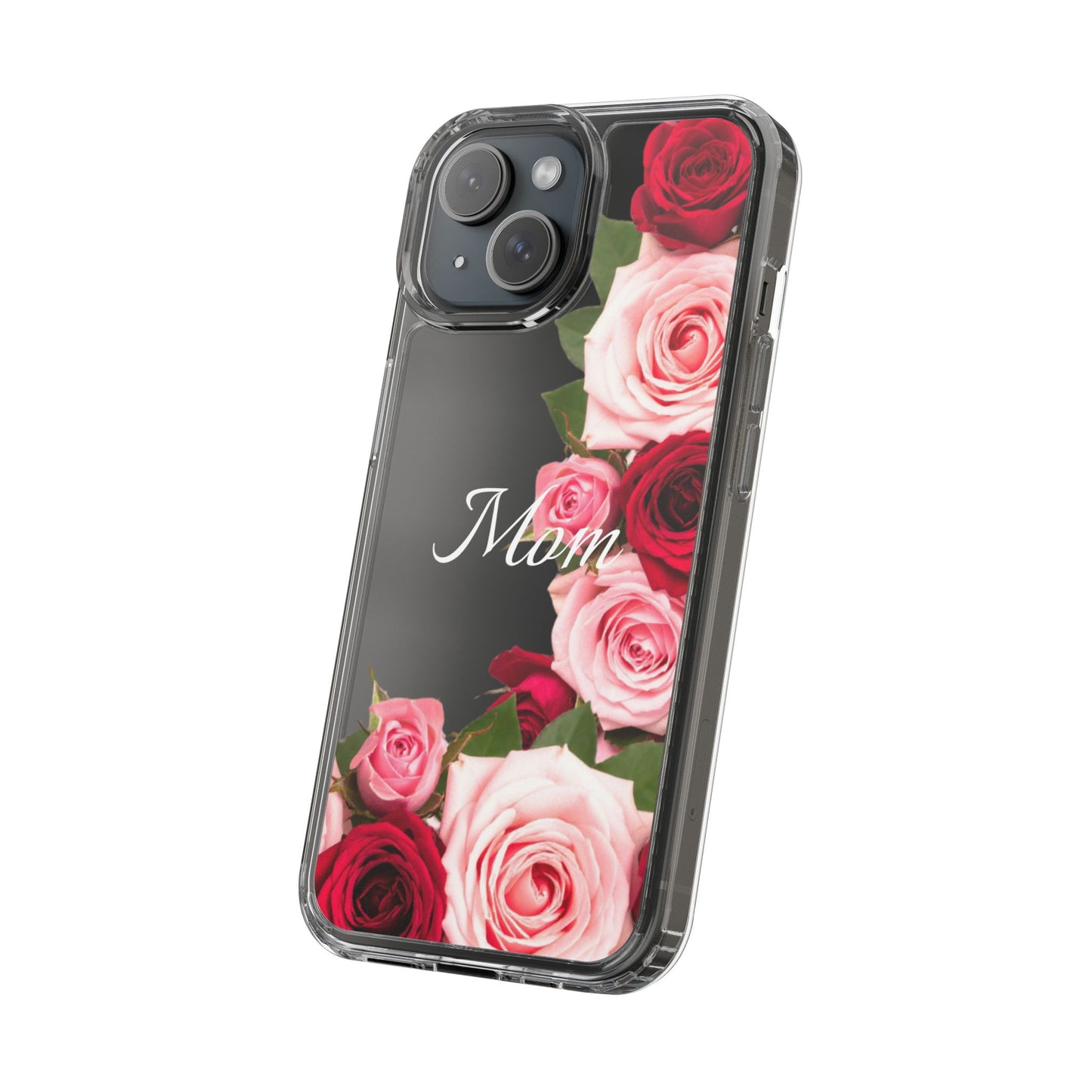 Clear Phone Case – Mom’s Rose Bouquet