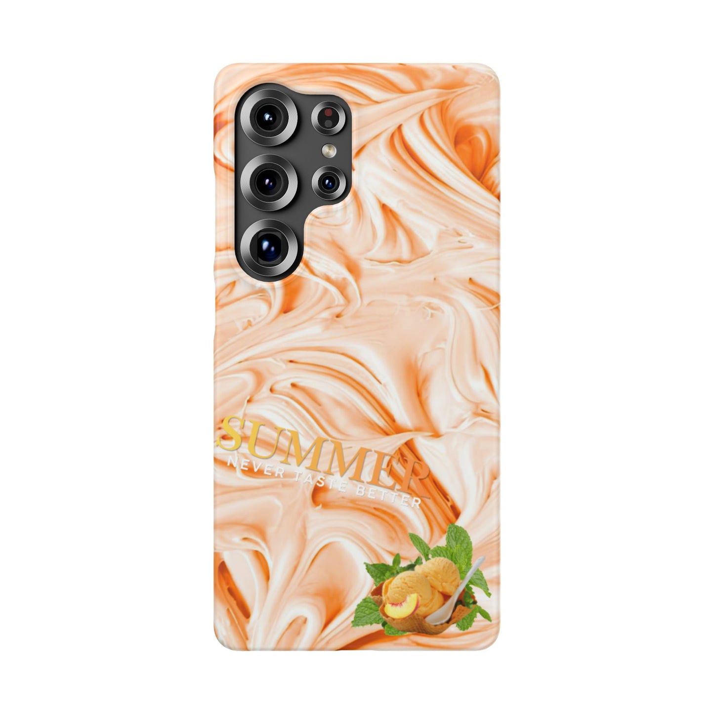 Snap Phone Case – Peach Sorbet