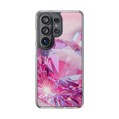 Clear Phone Case – Pink Ice