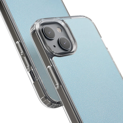 Clear Phone Case – Blue Whisper