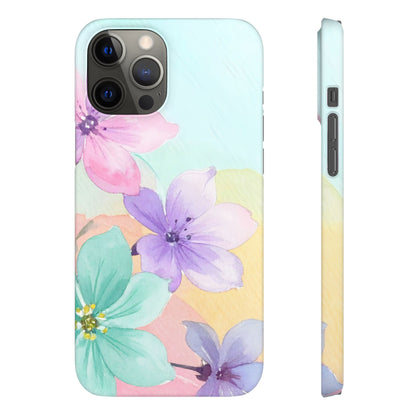 Snap Phone Case – Water Petal