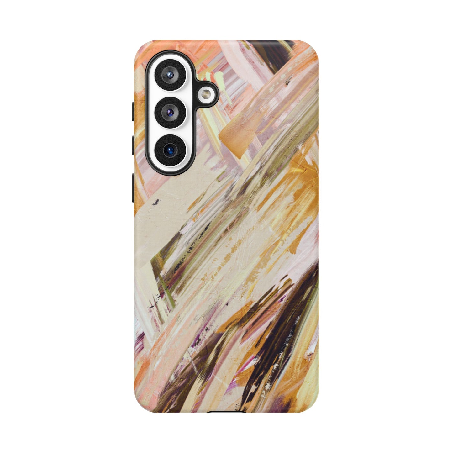 Protective Phone Case – Brush & Bronze