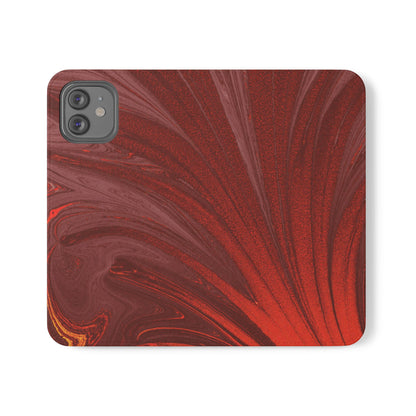 Flip Case – Crimson Current