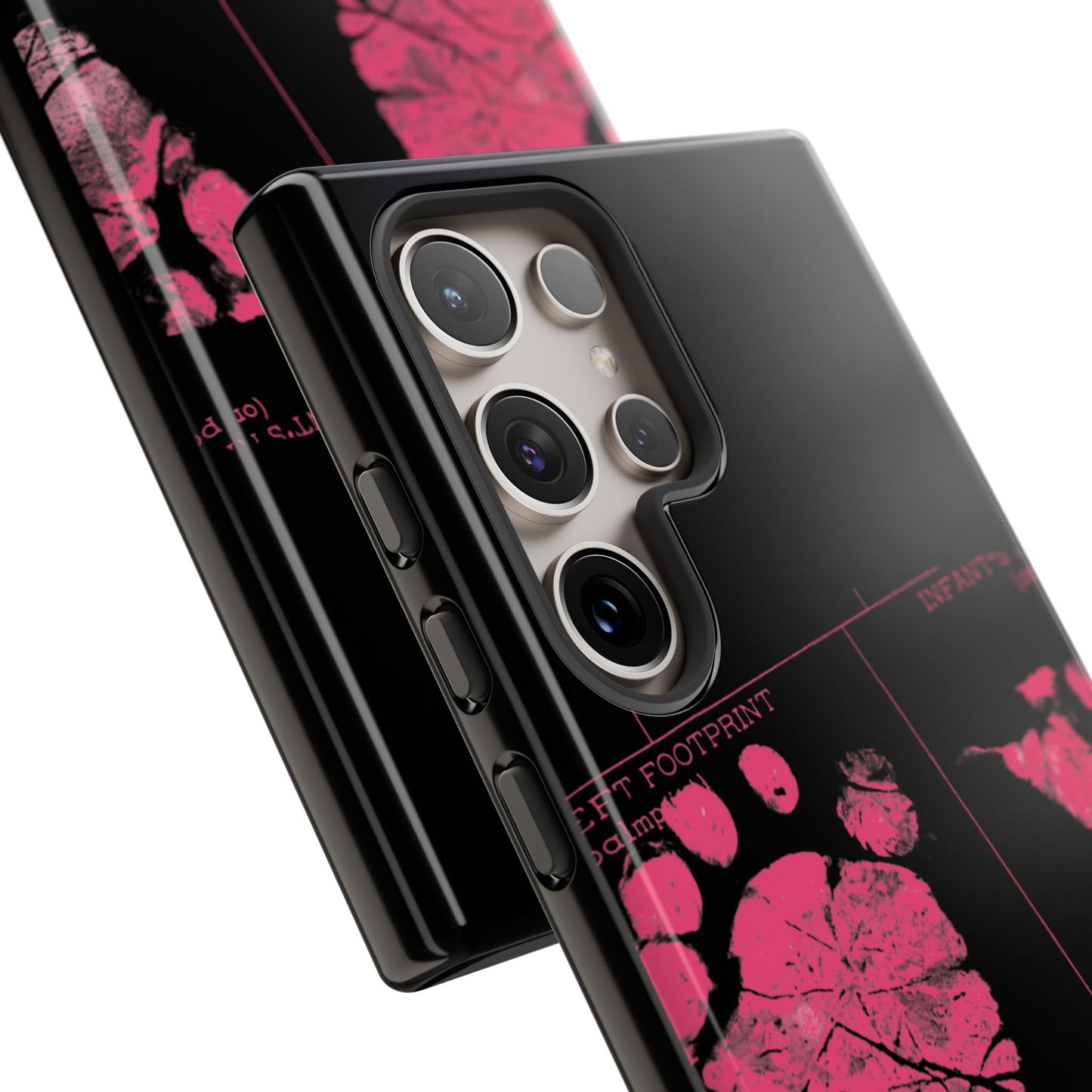Protective Phone Case – Mom’s Little Pink Footprints