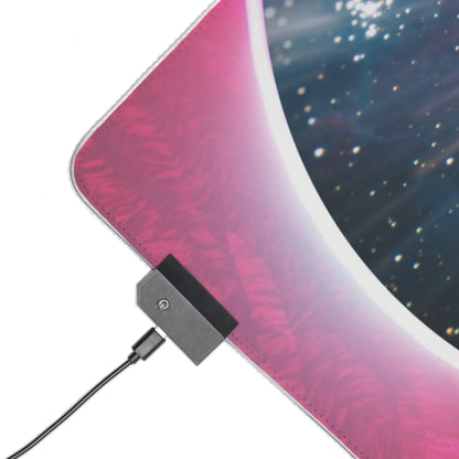 Gaming LED Desk Mat – Starborn Fury