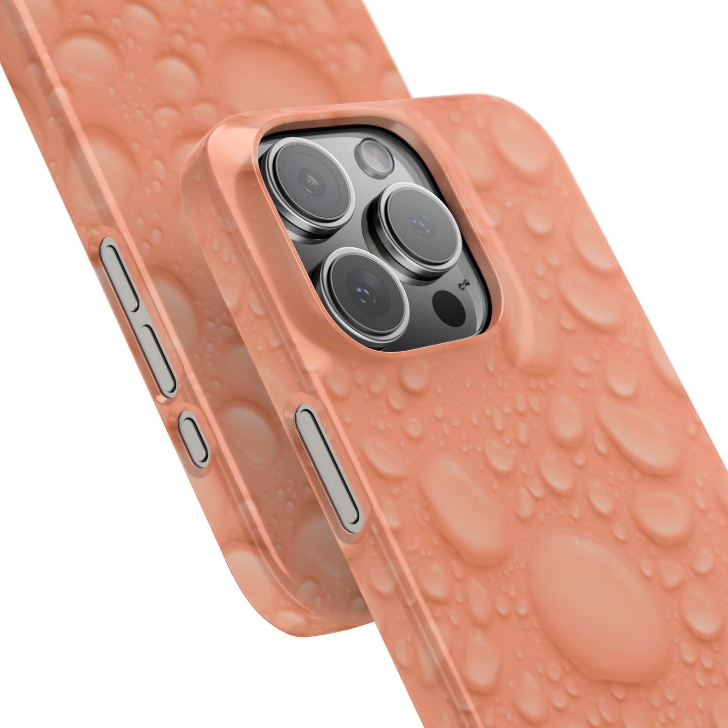 Slim Phone Case – Apricot Rain