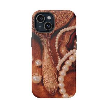 Impact-Resistant Phone Case – Bronze Vanity