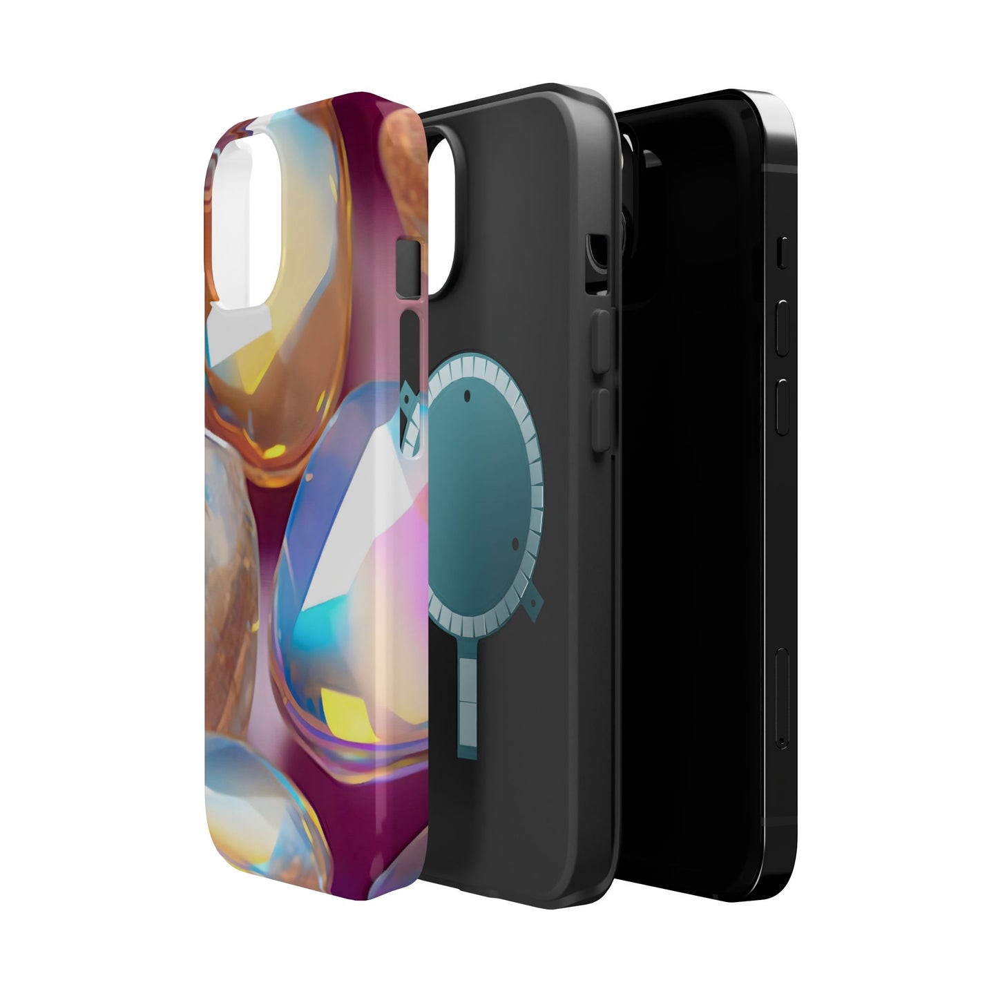 Wireless-Charging Compatible Case – Glass Candy