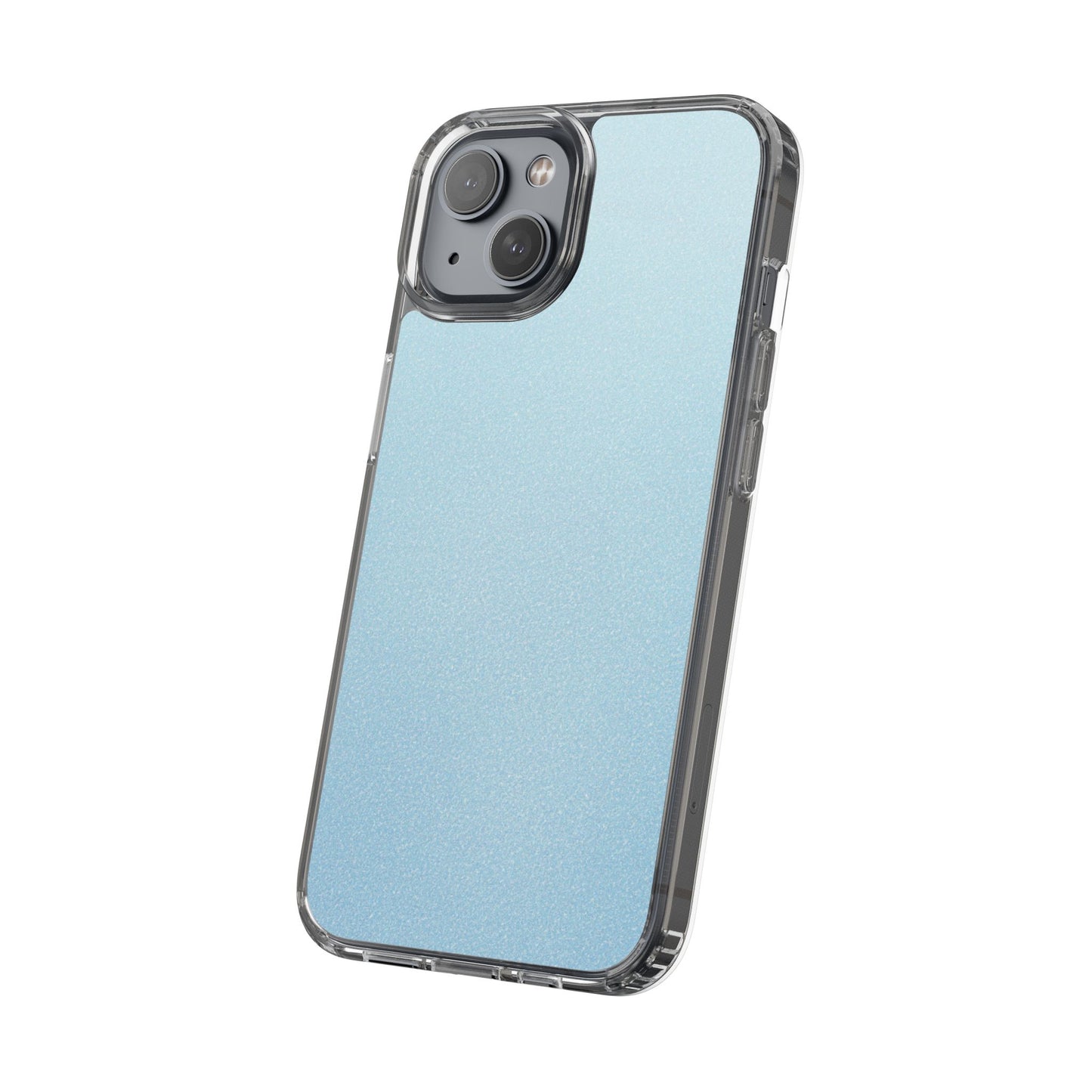 Clear Phone Case – Blue Whisper