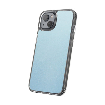 Clear Phone Case – Blue Whisper